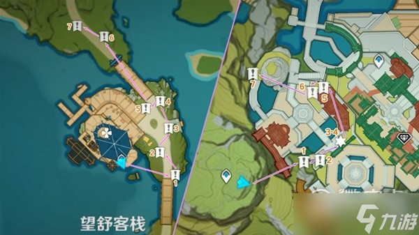 原神3.4版霓裳花快速收集路線是什么