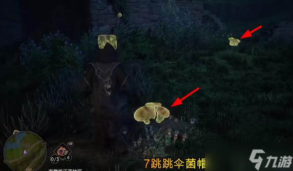 霍格沃茨之遗跳跳伞菌帽在哪