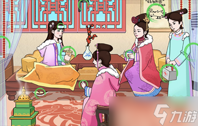 《文字玩出花》探望环环通关方法分享
