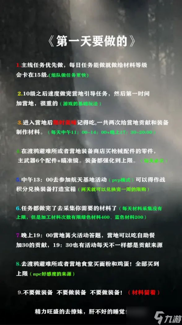 黎明觉醒开服图文攻略