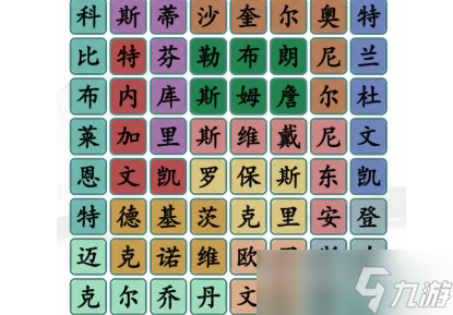 漢字找茬王找出所有球星通關(guān)攻略詳情