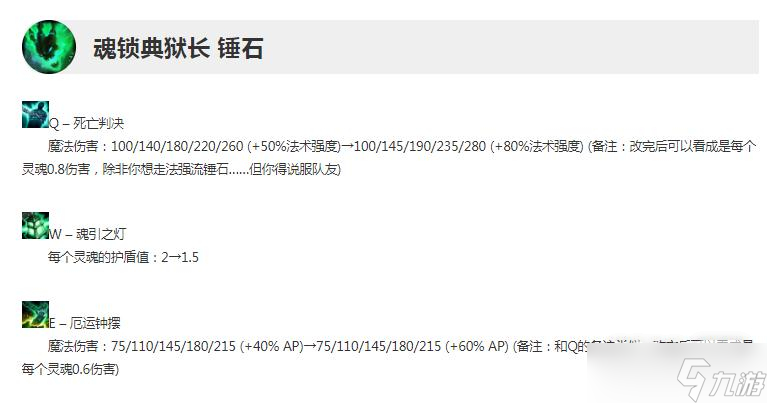 《英雄联盟》13.3版本正式服锤石加强详情