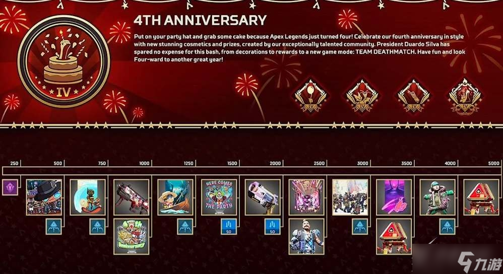《Apex英雄》四周年皮肤分享