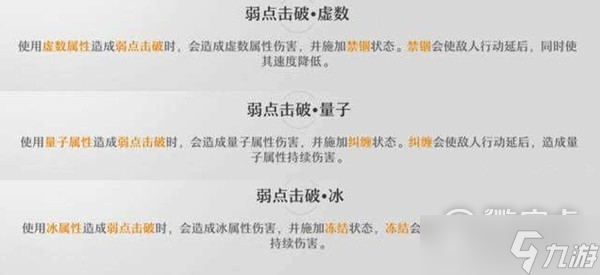 崩坏星穹铁道属性系统详情