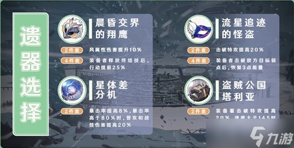 《崩坏星穹铁道》丹恒配装建议与配队搭配方法