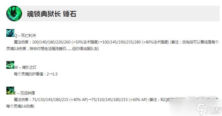 《英雄聯(lián)盟》13.3版本正式服錘石加強(qiáng)一覽