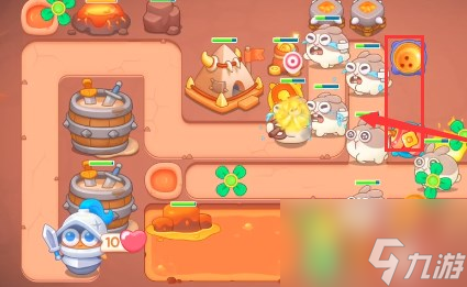 保卫萝卜4饿龙传说第54关攻略 饿龙传说第54关视频分享