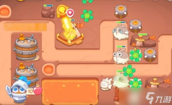 《保卫萝卜4》饿龙传说第54关攻略 饿龙传说第五十四关怎么过