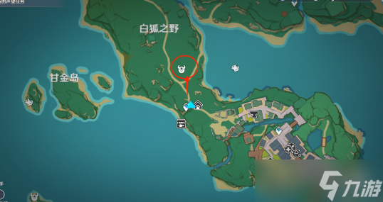 《原神》骗骗花分布图 3.4骗骗花讨伐路线