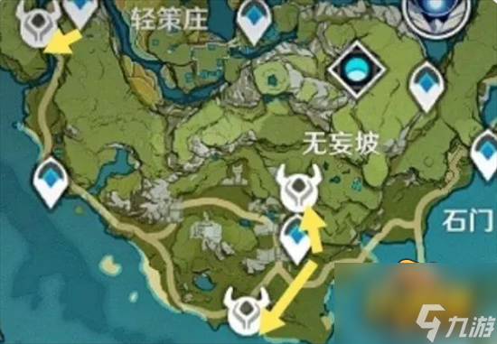 原神骗骗花哪里多-骗骗花采集路线图大全