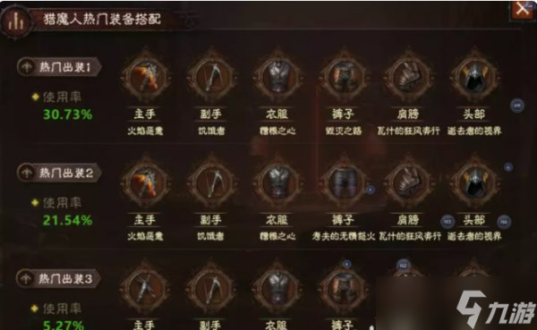 《暗黑破坏神不朽》热门的配装是哪些 全职业最热门配装推荐