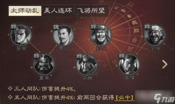 《三国志战棋版》吕布战法搭配分享