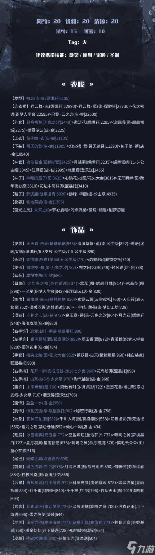 奇迹暖暖搭配竞技场攻略2023