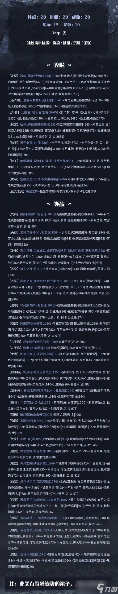 奇迹暖暖搭配竞技场攻略2023