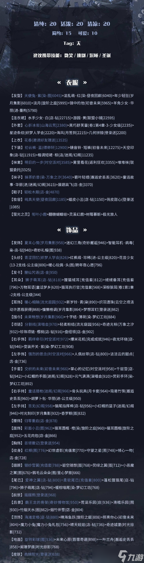 奇迹暖暖搭配竞技场攻略2023
