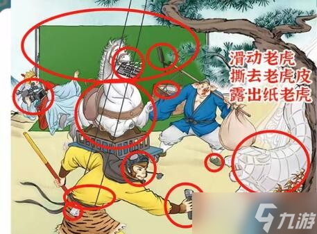 《进击的汉字》悟空打虎找出12处不和谐通关攻略