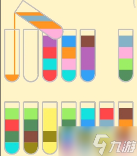 水排序谜题188关怎么过