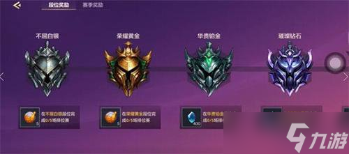 金铲铲之战段位等级表