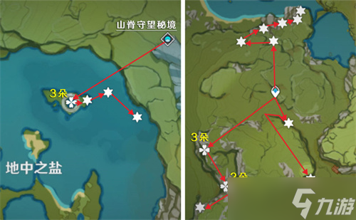 原神琉璃袋在哪里采集最多-原神琉璃袋最新采集路線圖2023