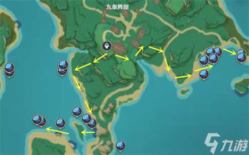 原神海灵芝采集点大全一览-原神海灵芝最新采集路线2023