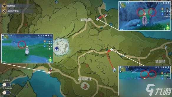 《原神》嘟嘟莲地图位置在哪？嘟嘟莲采集路线推荐