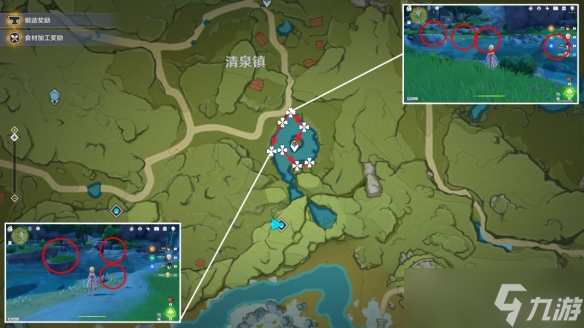 《原神》嘟嘟莲地图位置在哪？嘟嘟莲采集路线推荐