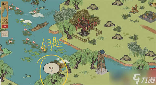 江南百景图钱塘春行宝箱钥匙位置