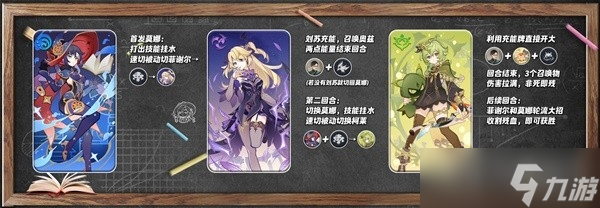 《原神》3.4七圣召唤三色召唤流卡组选择