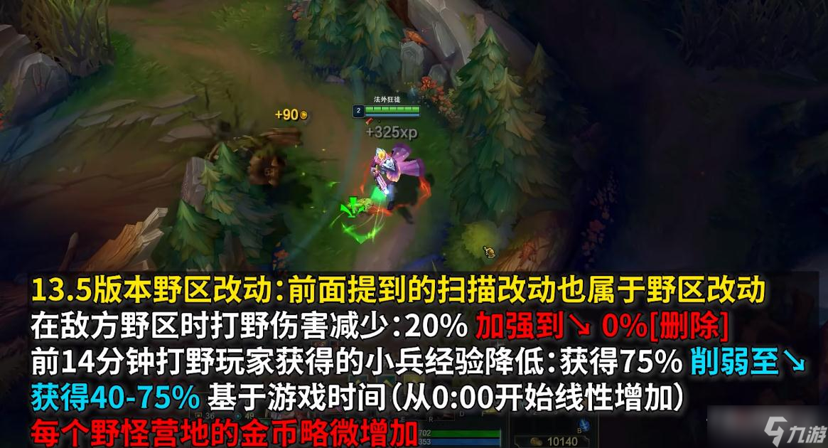 《英雄联盟》PBE13.5版本反野惩罚删除介绍