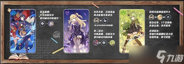 《原神》3.4七圣召唤三色召唤流卡组选择
