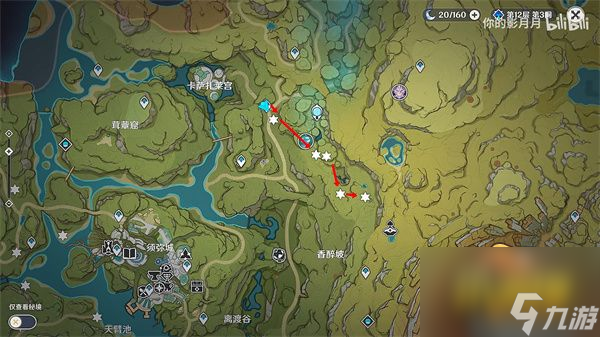 原神镀金旅团哪里多 镀金旅团红绸速刷路线图大全