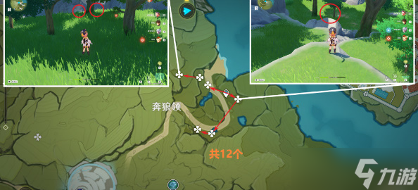 原神小灯草采集位置