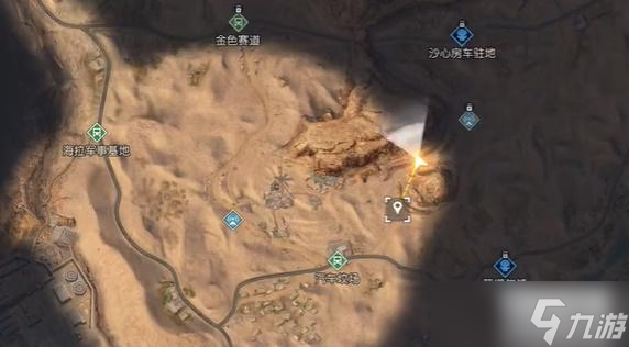 黎明觉醒金色沙漠沙心路障探索宝箱