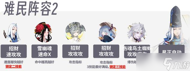 《阴阳师》决猎庭院阵容推荐