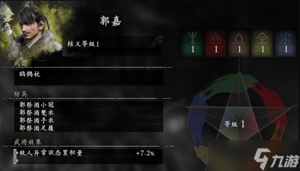 《卧龙苍天陨落》郭嘉如何呢 郭嘉详细属性介绍