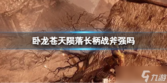 卧龙苍天陨落棍有什么用