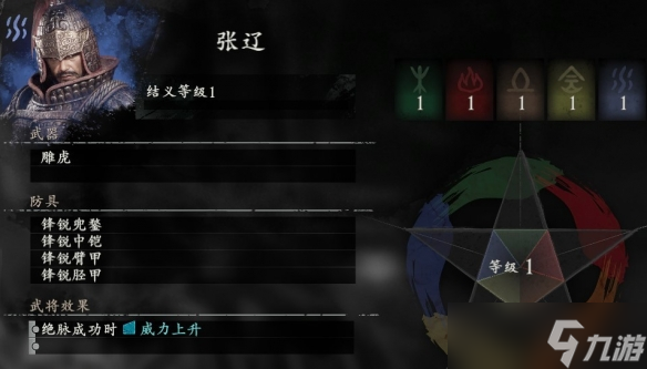 《卧龙苍天陨落》张辽怎么样 张辽武器防具效果介绍