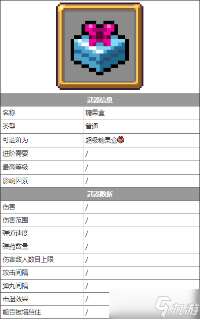 吸血鬼幸存者武器糖果盒介绍