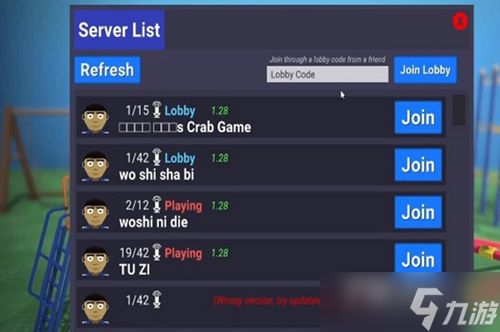 crab game进不去服务器怎么办