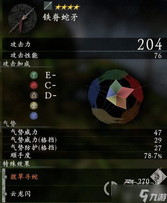《卧龙苍天陨落》全武器补正数值一览
