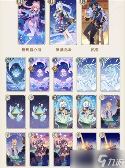 <a id='link_pop' class='keyword-tag' href='https://www.9game.cn/yuanshen/'>原神</a>七圣召唤心海卡组推荐