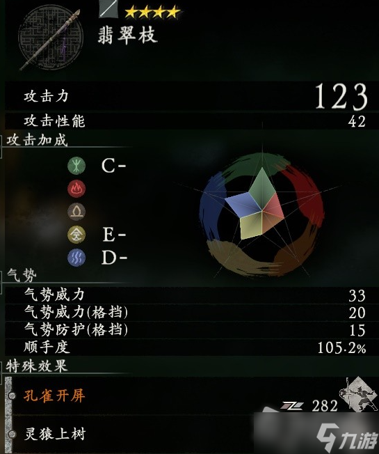 《卧龙苍天陨落》全武器补正数值一览