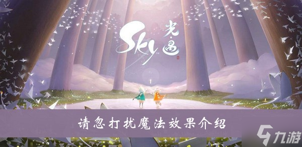 《sky光遇》请忽打扰魔法效果介绍