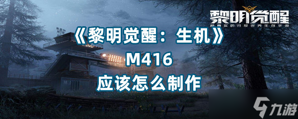 《黎明觉醒：生机》M416怎么应该怎么制作