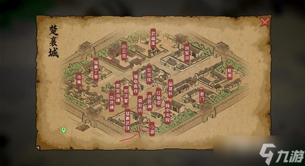 《大侠立志传》藏宝图藏宝地点一览