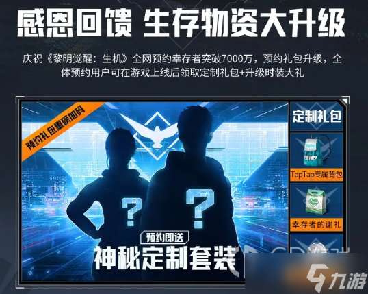 黎明觉醒生机升级时装礼包一览