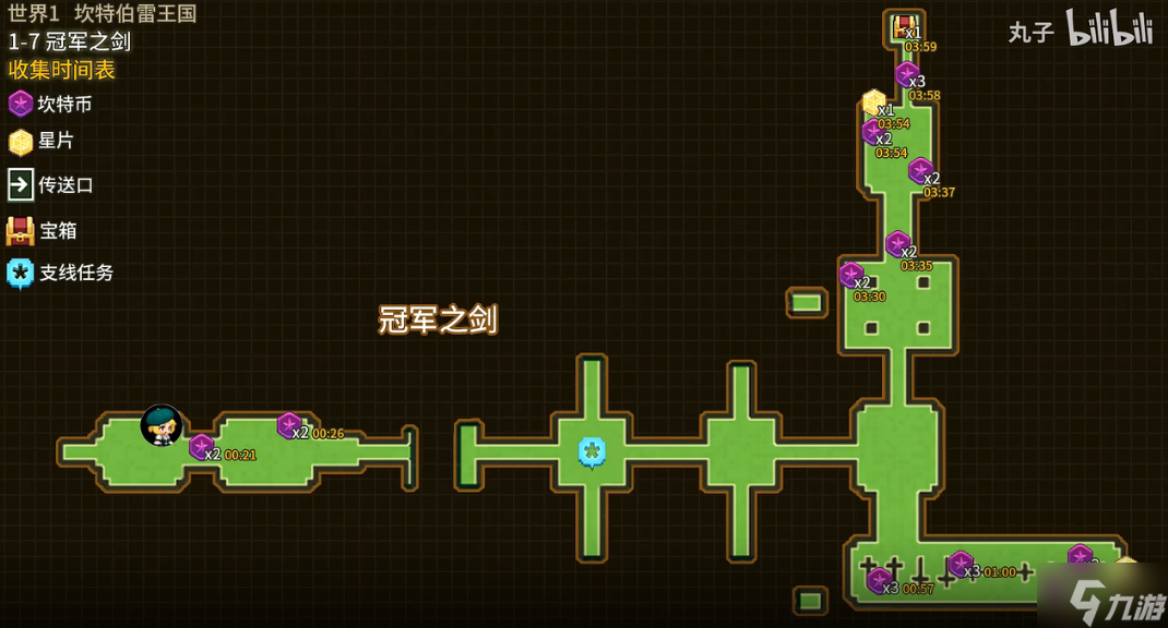 坎公骑冠剑1-7三星攻略