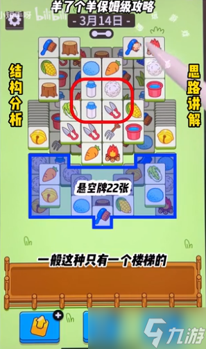羊了个羊3.14关卡攻略 羊羊大世界3月14日每日一关通关流程
