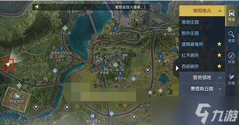 黎明觉醒生机黄热气球藏宝图地点在哪