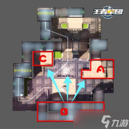 王者军团怎么玩转商业中心地图 王者军团商业中心地图玩法